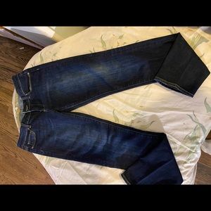 PAIGE JEANS skyline ankle peg like new worn once